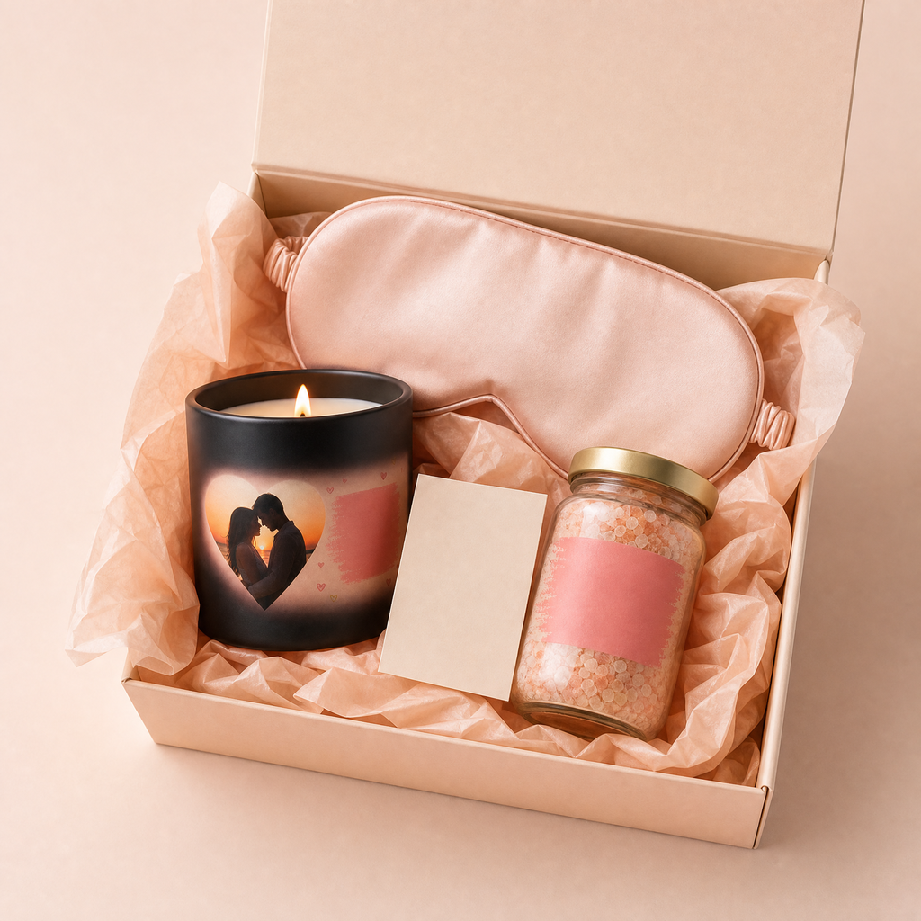Caja de autocuidado y aromaterapia